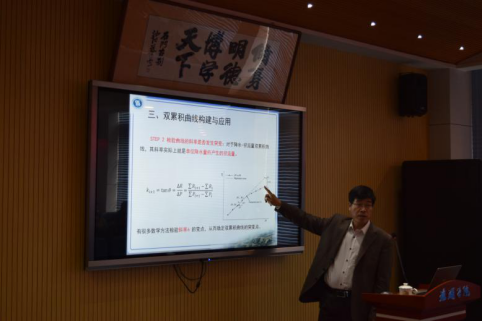 中国科学院水土保持研究所专家来我校讲学