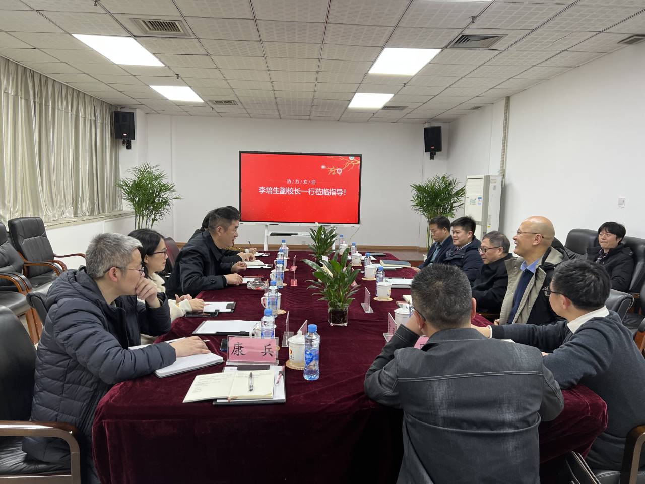 李培生带队赴江西赣能股份有限公司调研-南昌工程学院