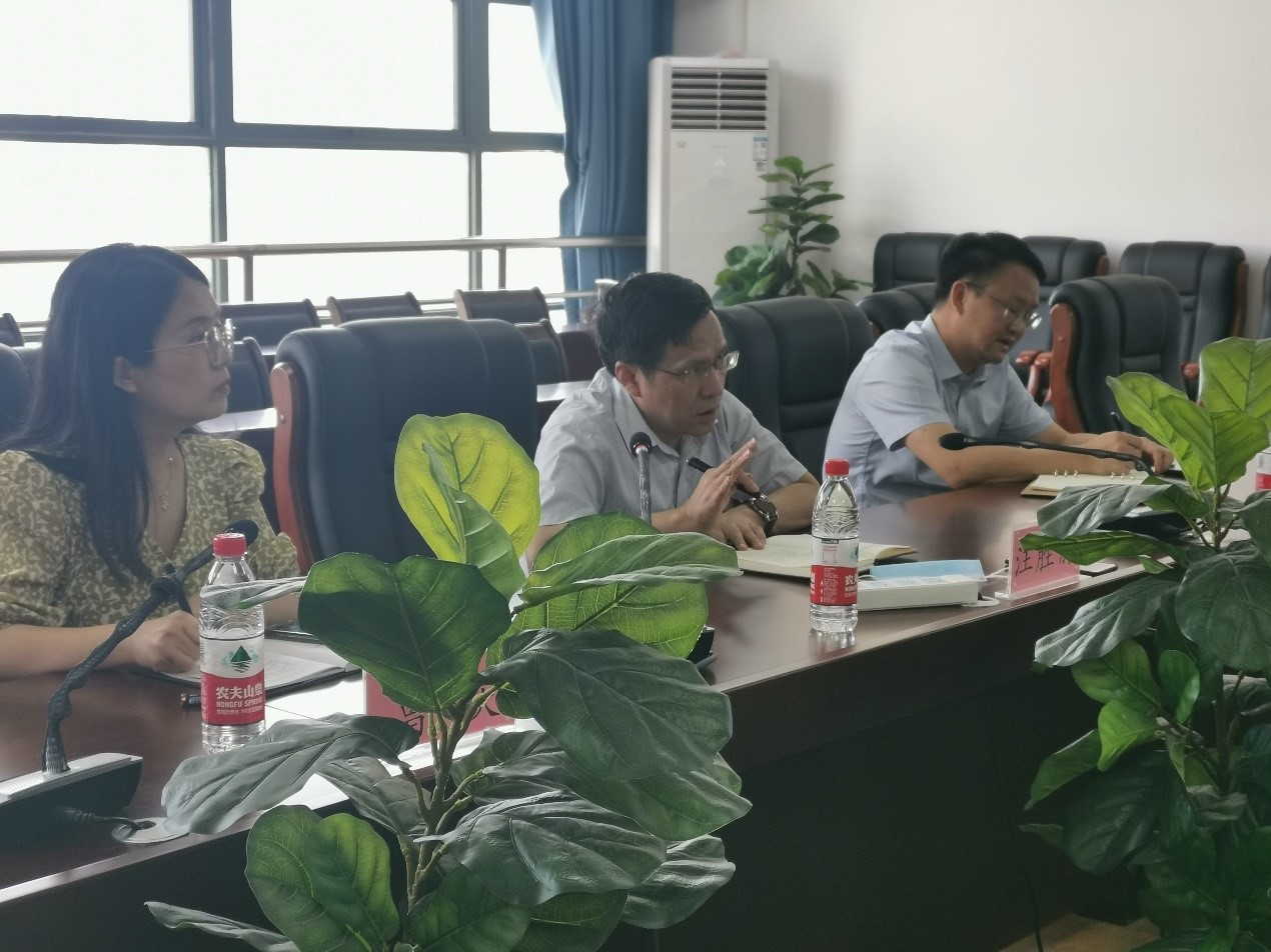 汪胜前到电气工程学院调研